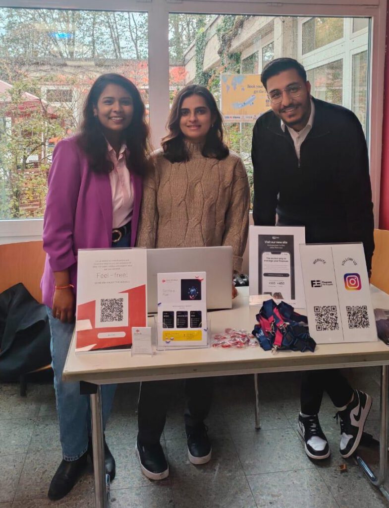 Team FinXpat during a cultural event in Cologne